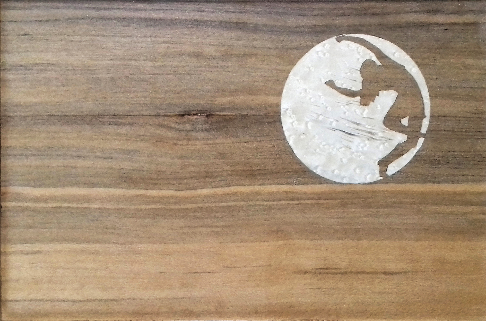 Une femme dans la lune